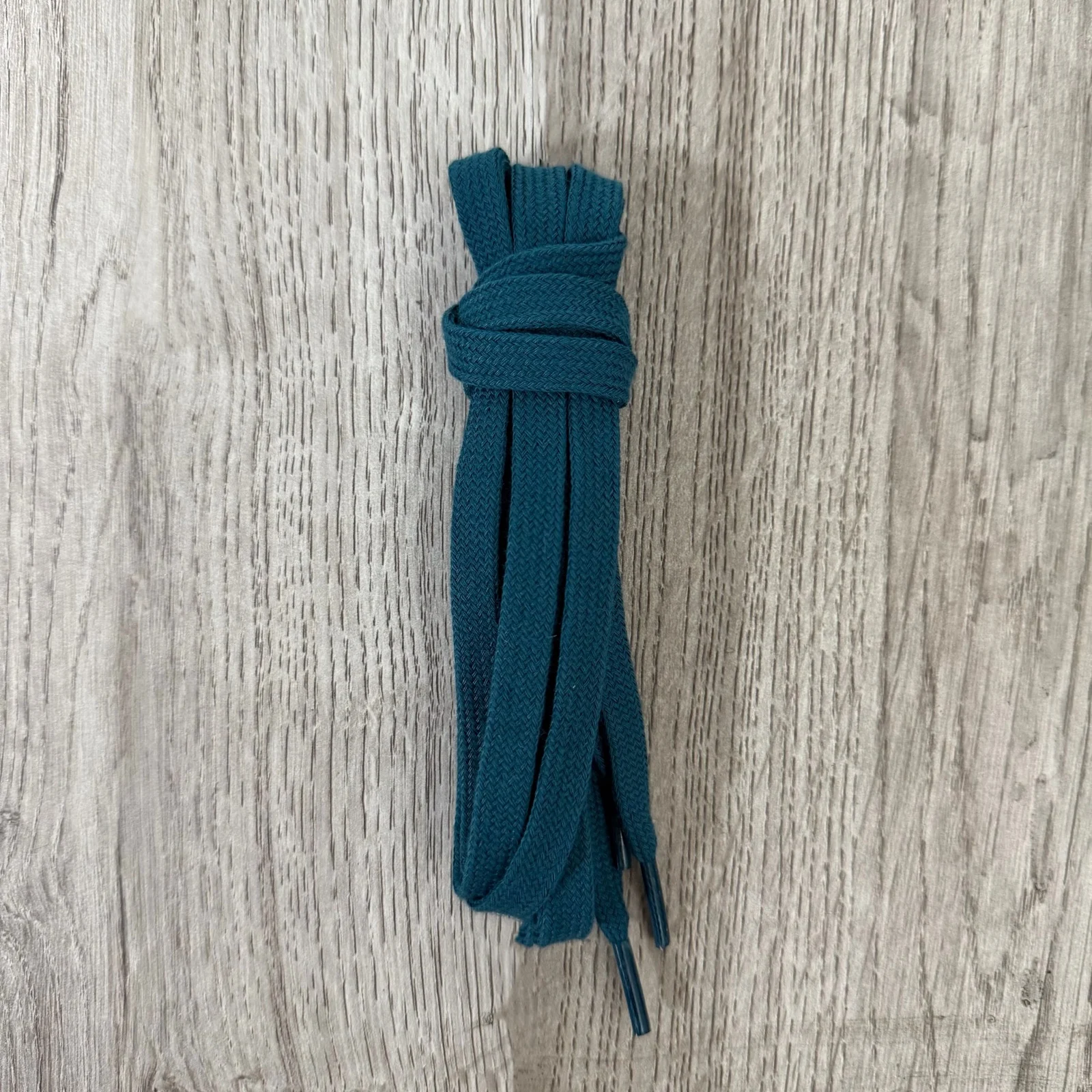 Flat Solid-color Cotton Shoelaces — image 8