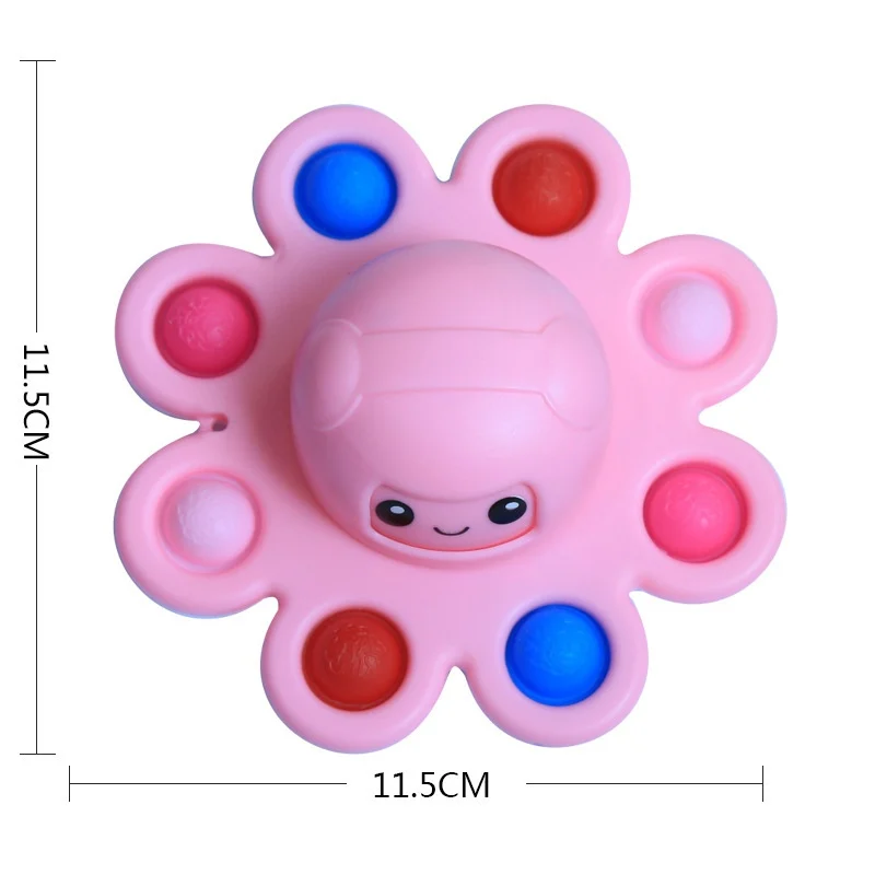Flip-and-change Octopus Bubble Stress-relief Creative Toy — image 11