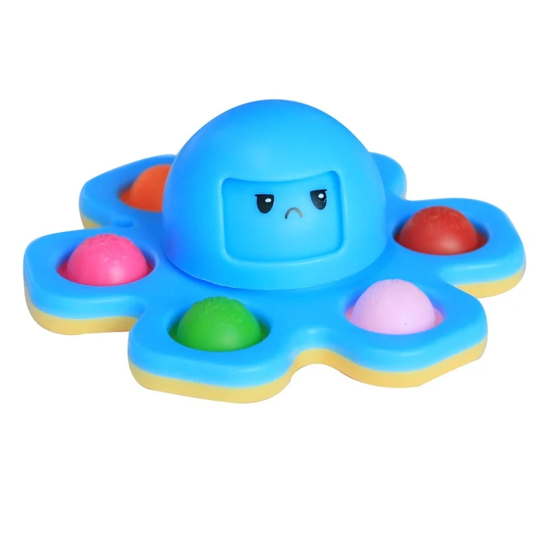 Flip-and-change Octopus Bubble Stress-relief Creative Toy — image 8