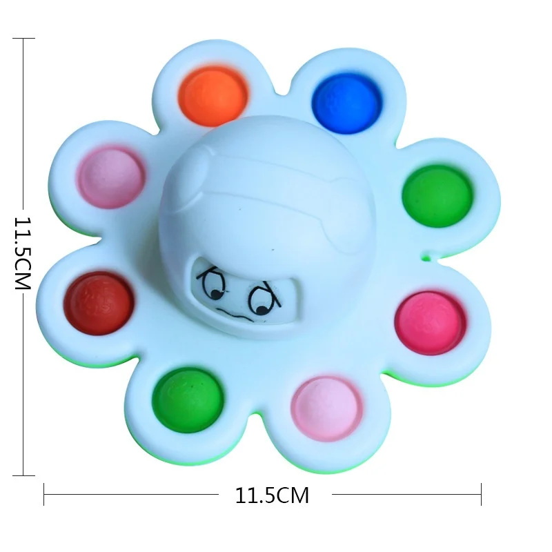 Flip-and-change Octopus Bubble Stress-relief Creative Toy — image 10
