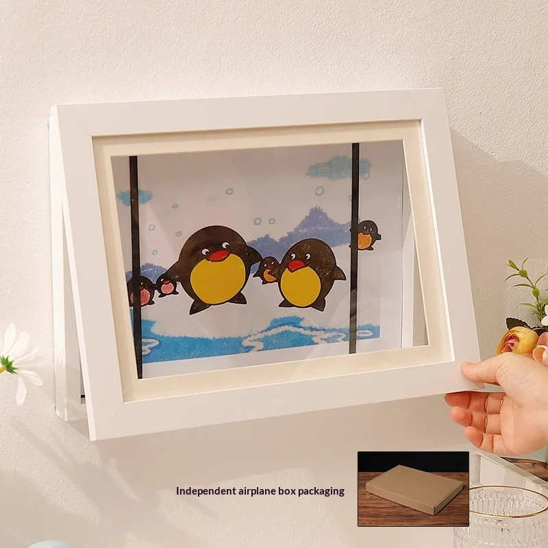 Flip-top Childrens Art Display Frame With Magnetic Storage For Kidsart — image 6