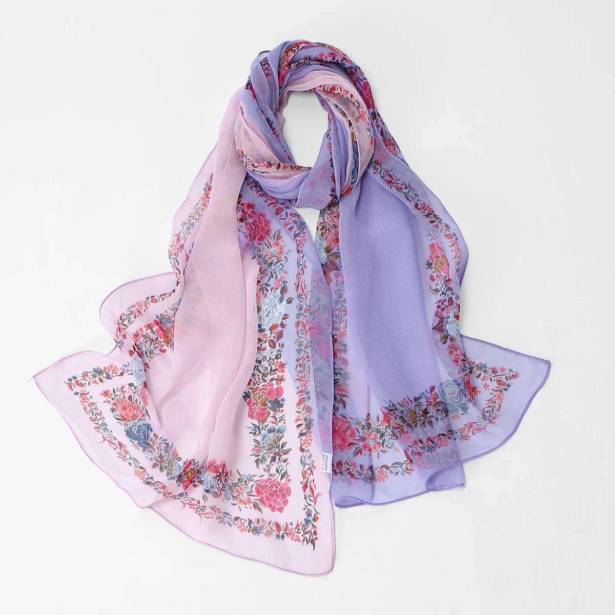 Floral Elegant Versatile Womens Fashionable Outer Shawl — variant image