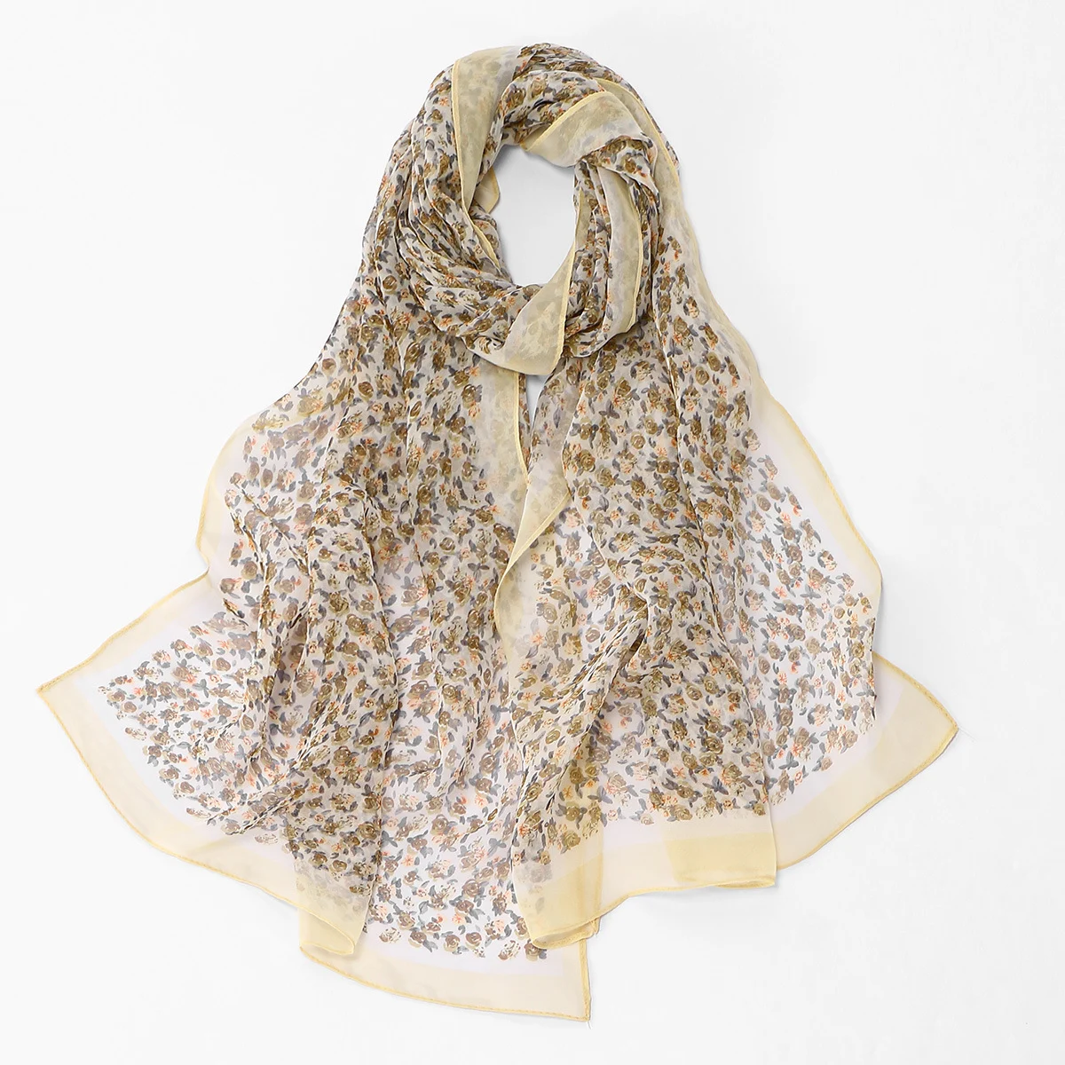 Floral Elegant Versatile Womens Fashionable Outer Shawl — variant image