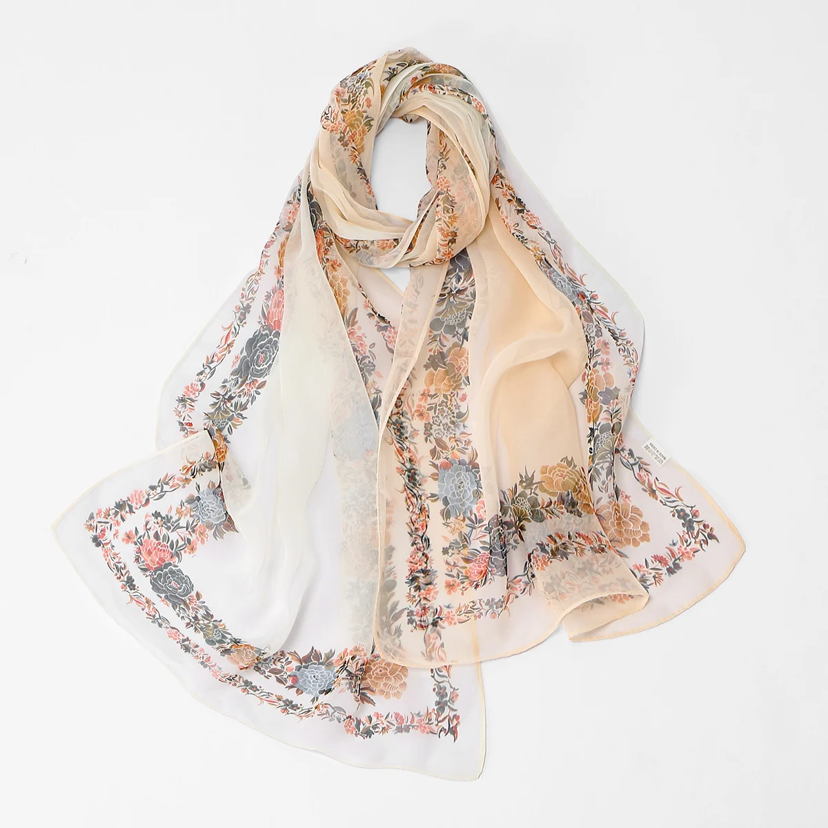 Floral Elegant Versatile Womens Fashionable Outer Shawl — image 8