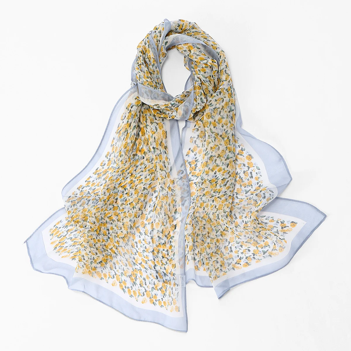 Floral Elegant Versatile Womens Fashionable Outer Shawl — image 7
