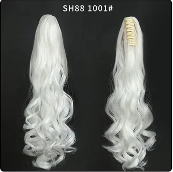 Fluffy Natural Lifelike Claw Clip Ponytail — image 18