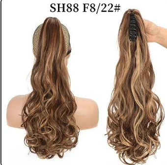 Fluffy Natural Lifelike Claw Clip Ponytail — image 5