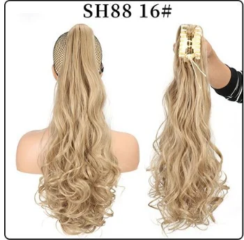 Fluffy Natural Lifelike Claw Clip Ponytail — image 9