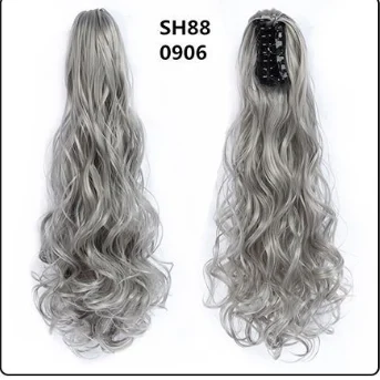 Fluffy Natural Lifelike Claw Clip Ponytail — image 17
