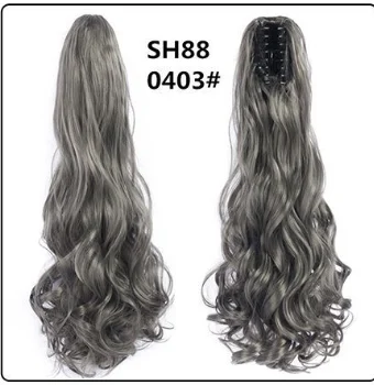 Fluffy Natural Lifelike Claw Clip Ponytail — image 2