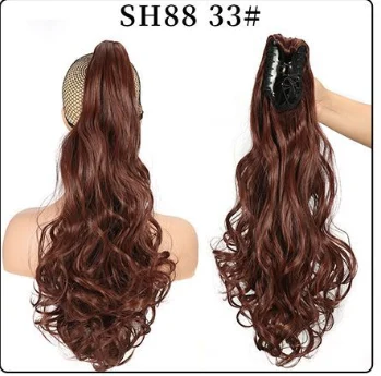 Fluffy Natural Lifelike Claw Clip Ponytail — image 3