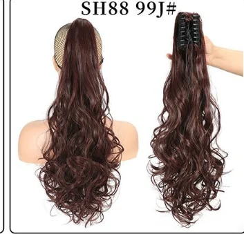 Fluffy Natural Lifelike Claw Clip Ponytail — image 8