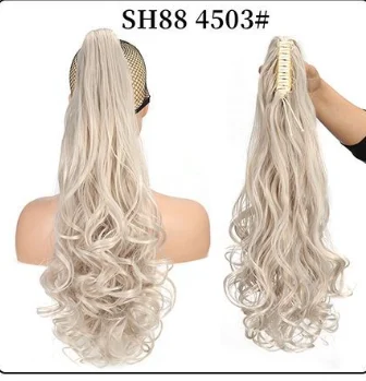 Fluffy Natural Lifelike Claw Clip Ponytail — image 20