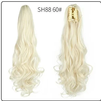 Fluffy Natural Lifelike Claw Clip Ponytail — image 14
