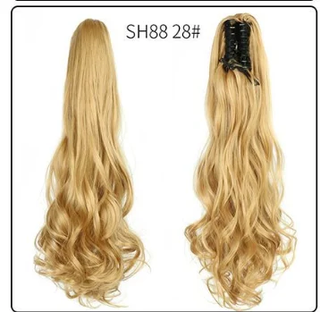 Fluffy Natural Lifelike Claw Clip Ponytail — image 12