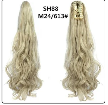 Fluffy Natural Lifelike Claw Clip Ponytail — image 4