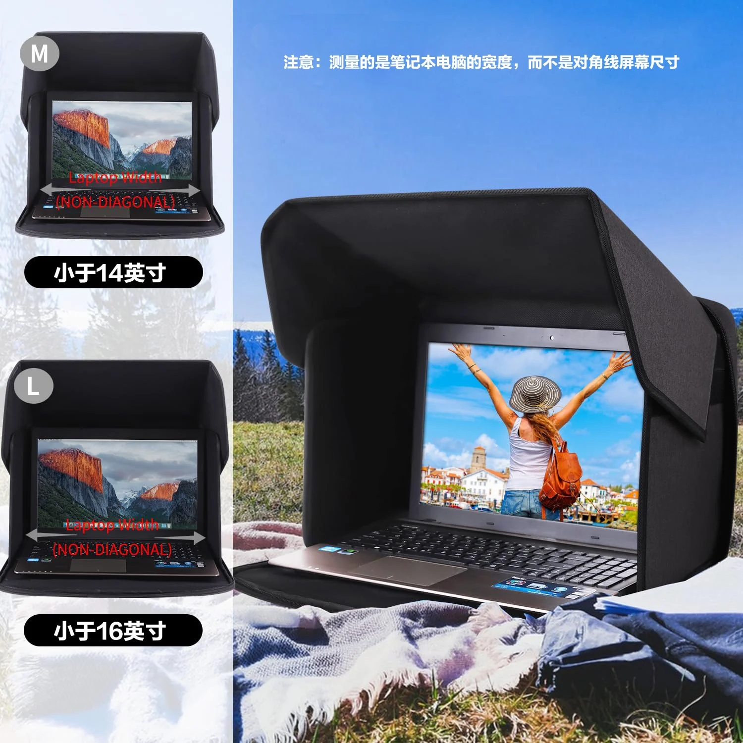 Foldable Portable Laptop Sleeve — image 3