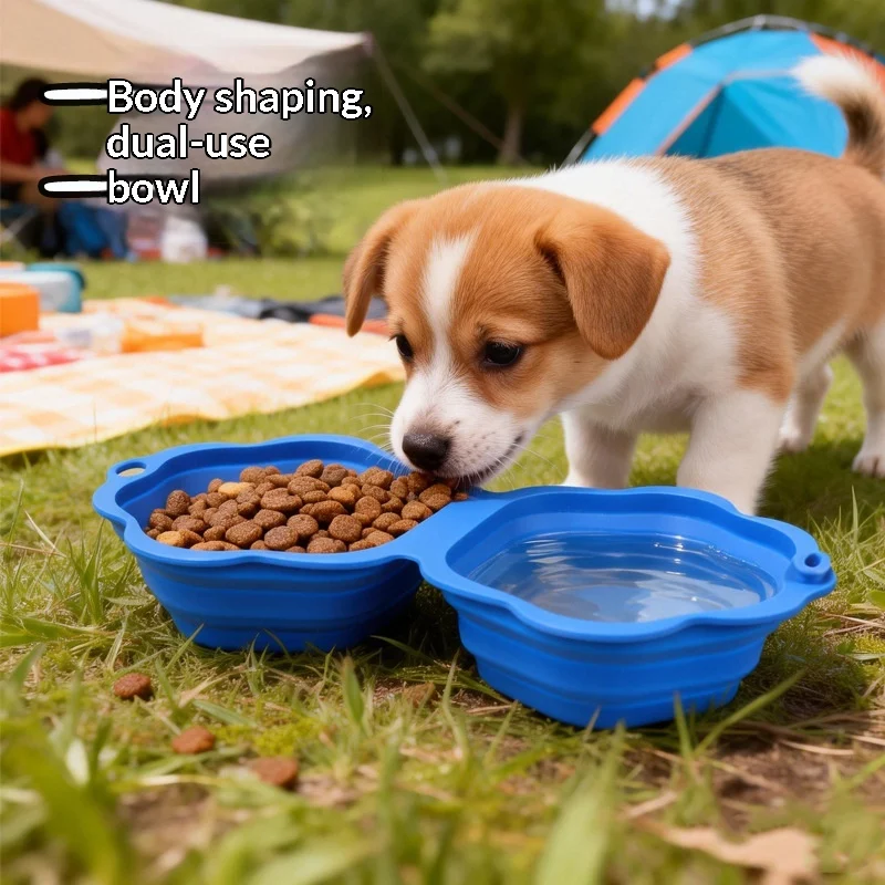 Foldable Silicone Dog Food Bowl For Pets — image 8