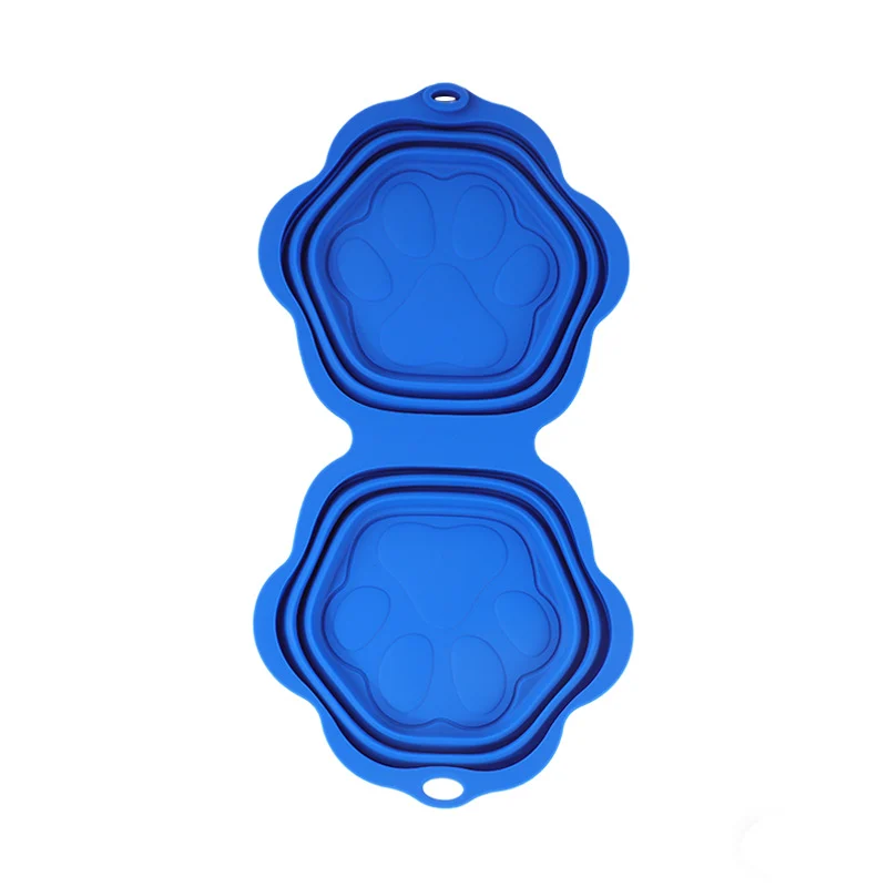Foldable Silicone Dog Food Bowl For Pets — variant image