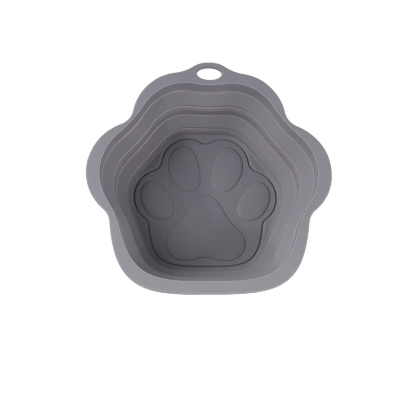 Foldable Silicone Dog Food Bowl For Pets — image 2