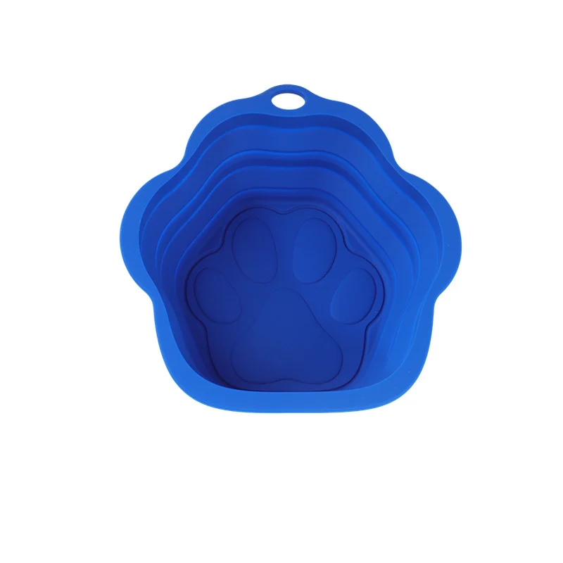 Foldable Silicone Dog Food Bowl For Pets — image 4