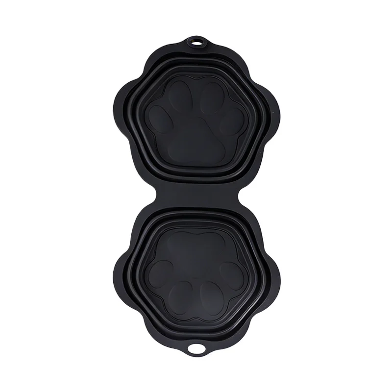 Foldable Silicone Dog Food Bowl For Pets — image 3