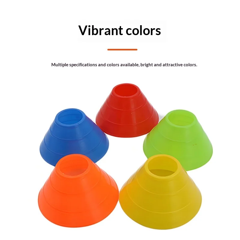 Football Training Marker Disc, Mini Obstacle Triangle Cone, Kidsren's Game Toy Disc — image 8