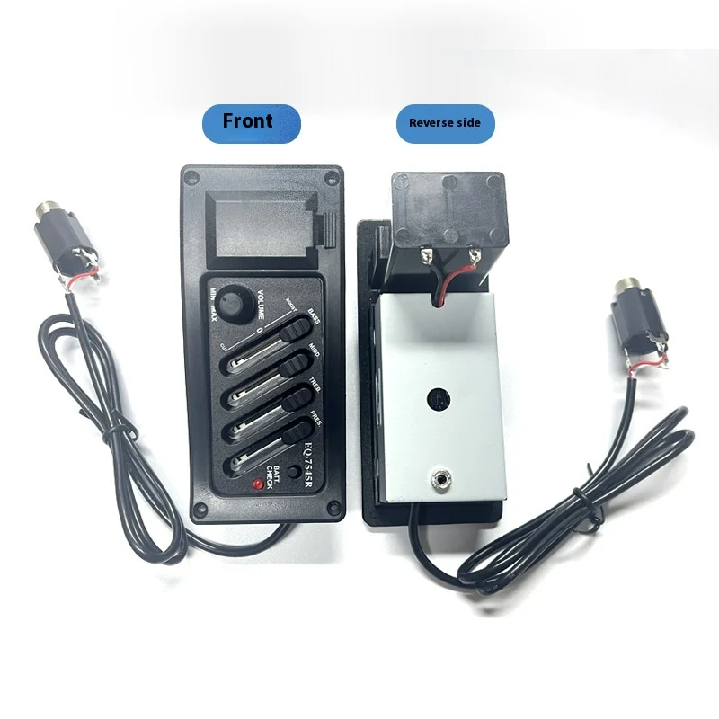 Four-section Equalizer Electric Box Piano Modification Vibration Pickup — image 2