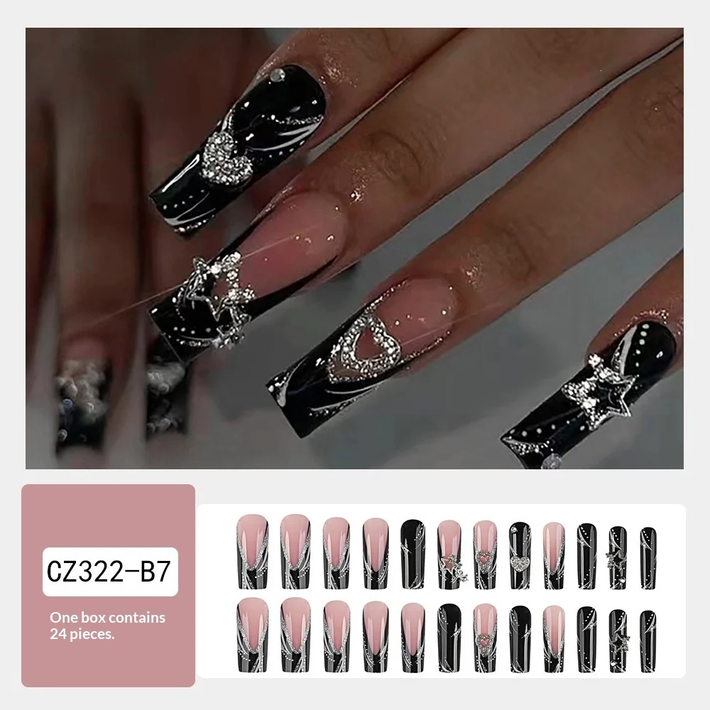 French Manicure Nail Tips For Women — image 2