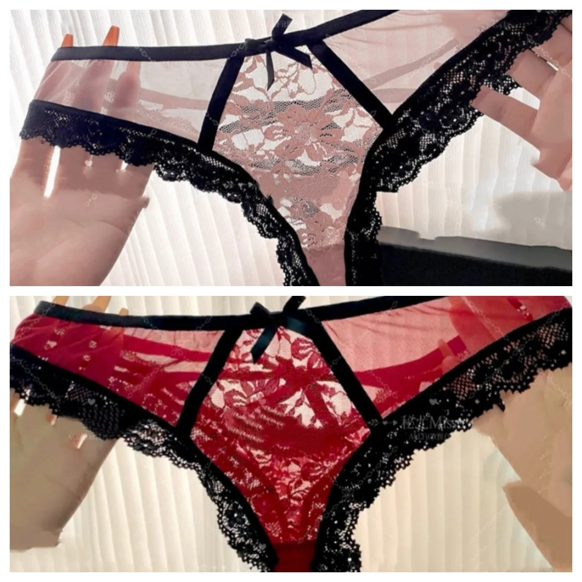 French Style Sexy Hollow Out Lace Underwear For Women — image 7