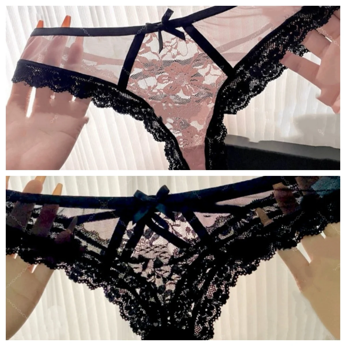French Style Sexy Hollow Out Lace Underwear For Women — image 6