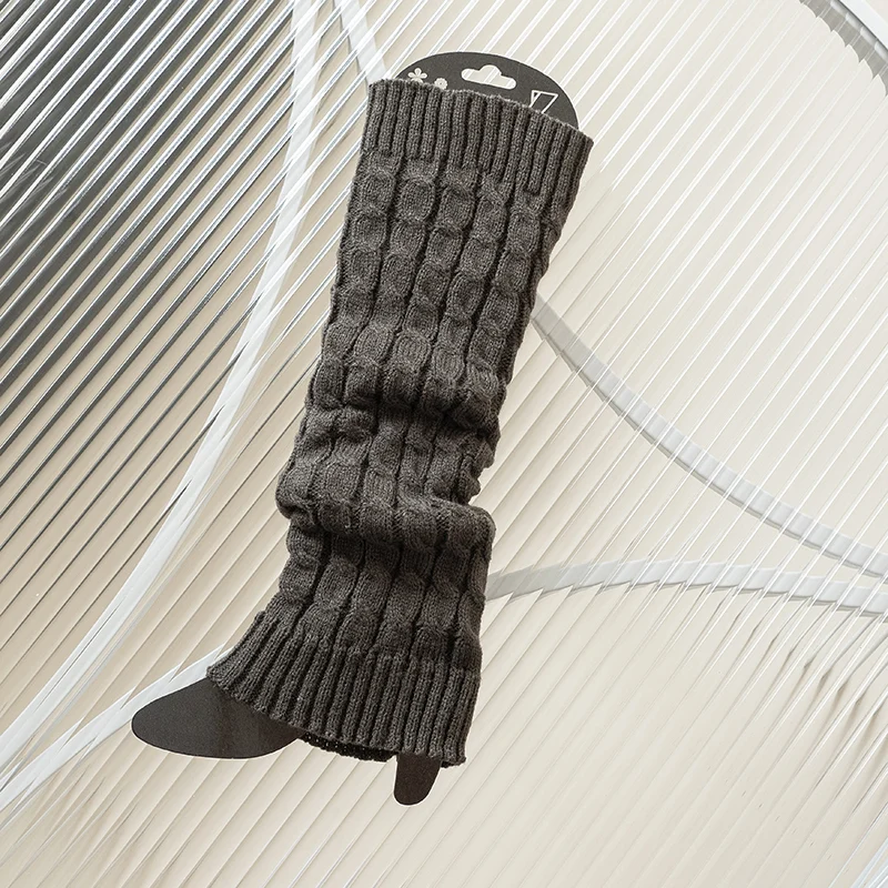 Fried Dough Twists Style Warm Knitting Stockings — image 10