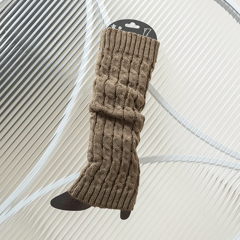 Fried Dough Twists Style Warm Knitting Stockings — image 11
