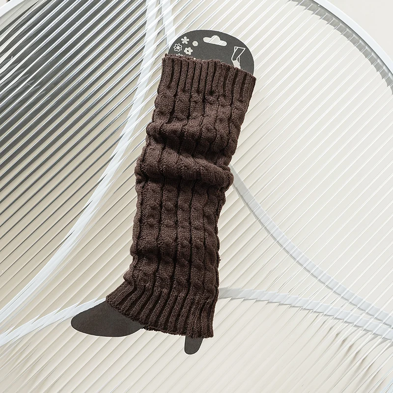 Fried Dough Twists Style Warm Knitting Stockings — image 4