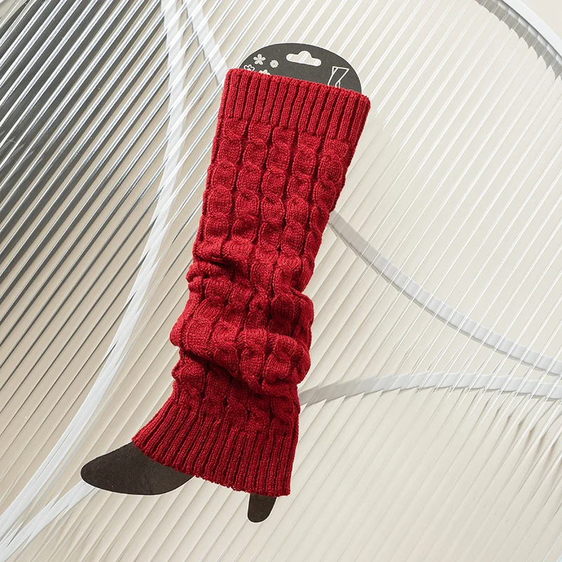 Fried Dough Twists Style Warm Knitting Stockings — image 6