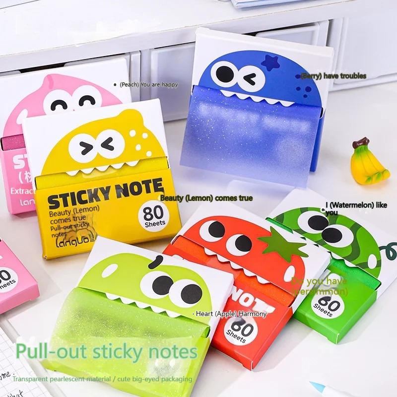 Fruit-themed Sticky Notes Pull-tab Style — image 7