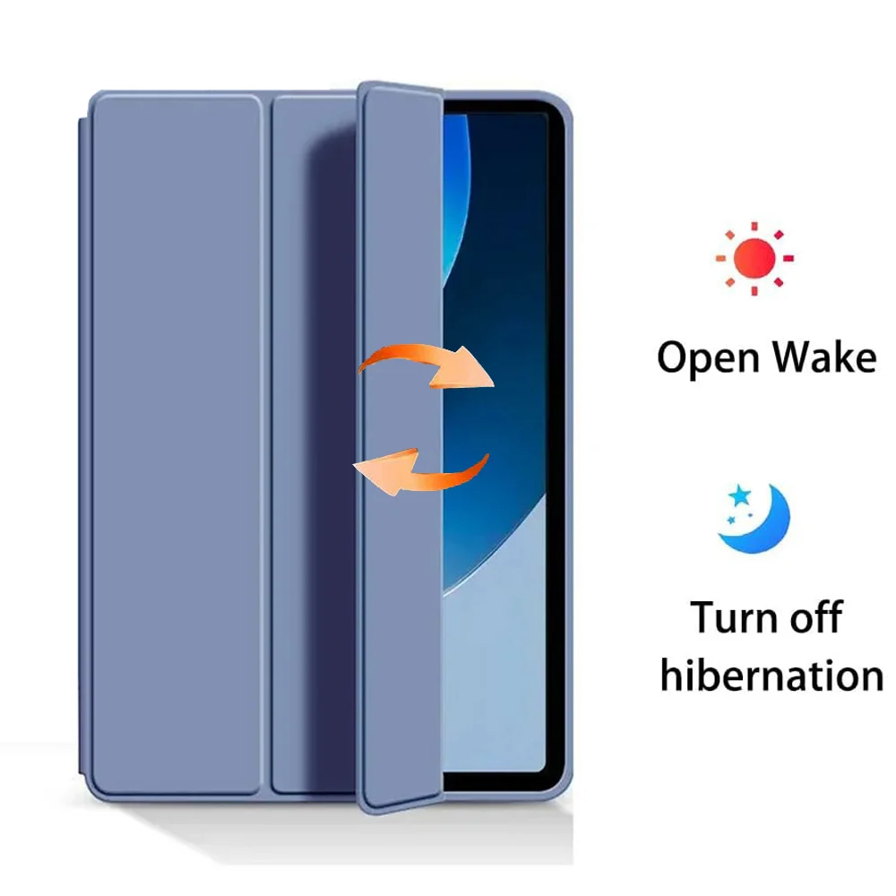 Full-body Three-fold TPU Soft Case With Tablet Protective Cover — image 2