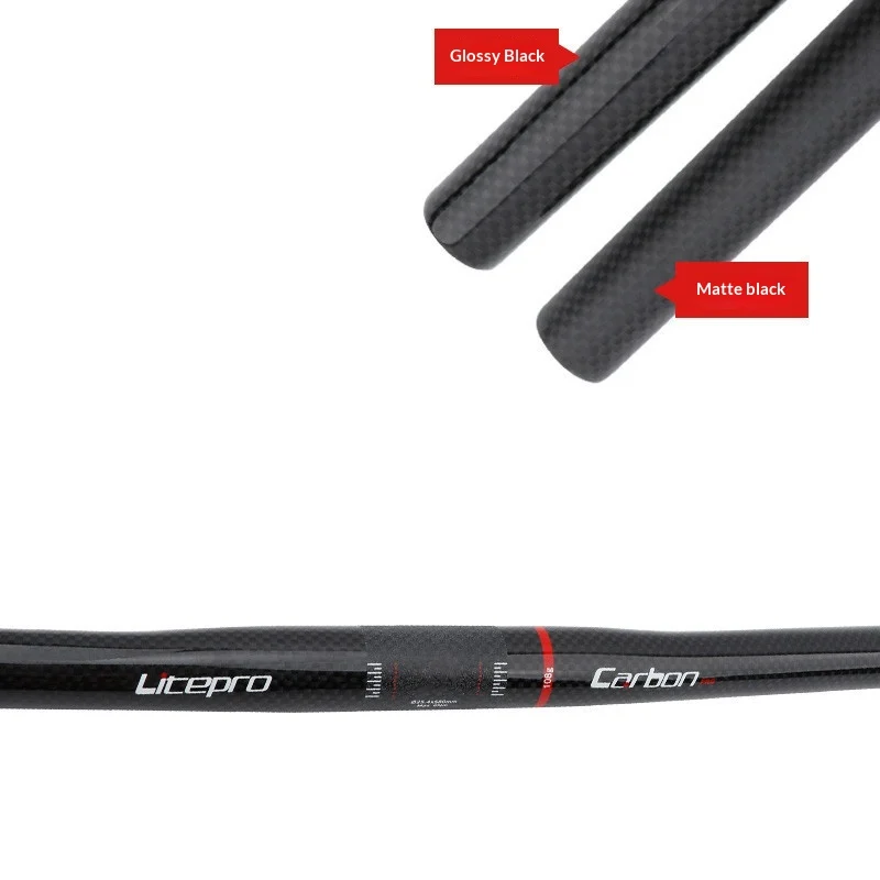 Full-carbon Fiber Ultra-light Handlebar For Folding Bikes — image 1