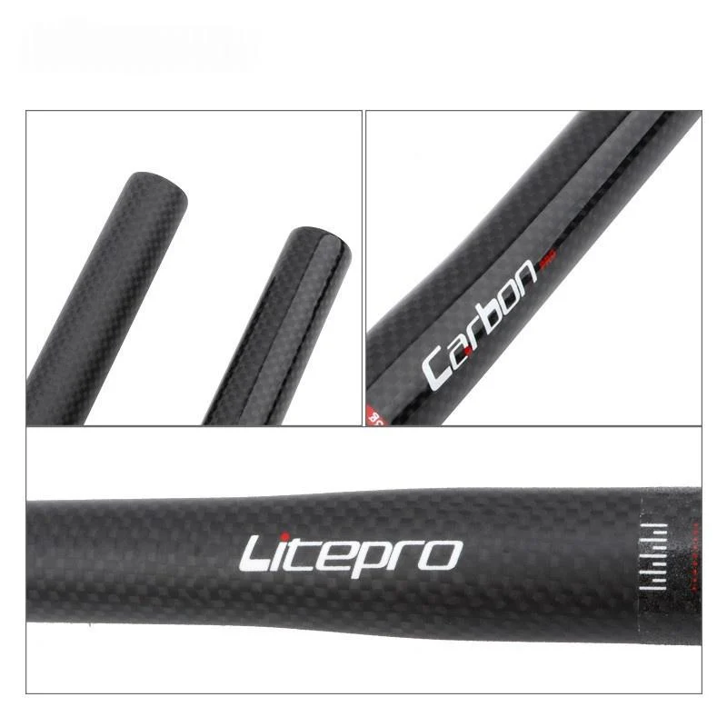Full-carbon Fiber Ultra-light Handlebar For Folding Bikes — image 3