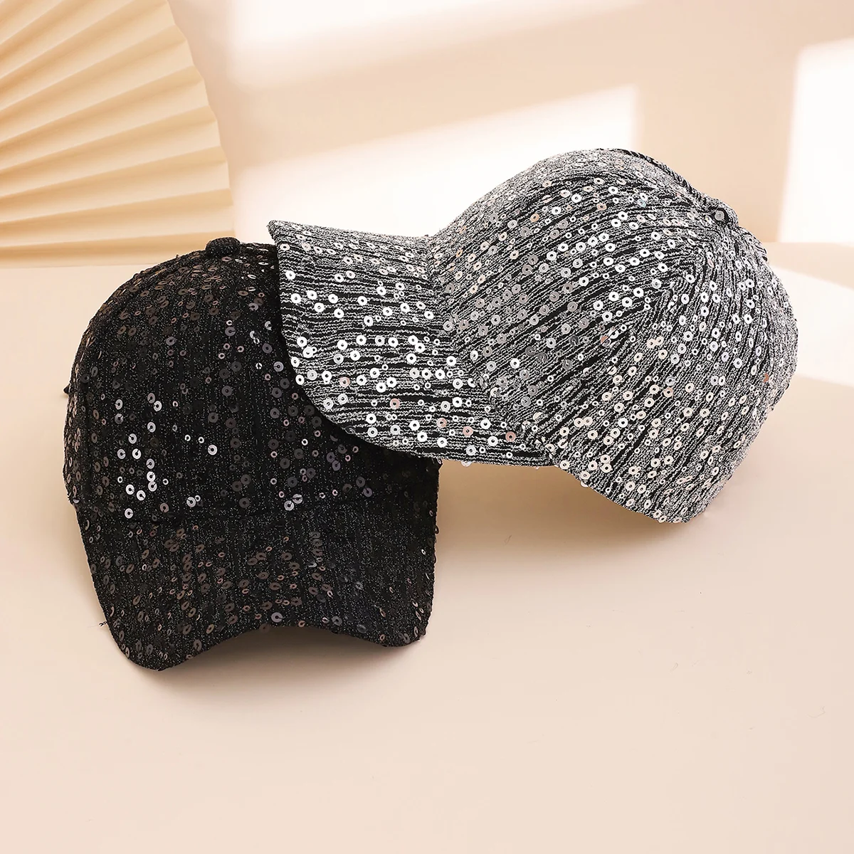 Full-pattern Sequin Baseball Cap, And Cool With Shiny Metallic Sequins. Duckbill Hat… — image 6