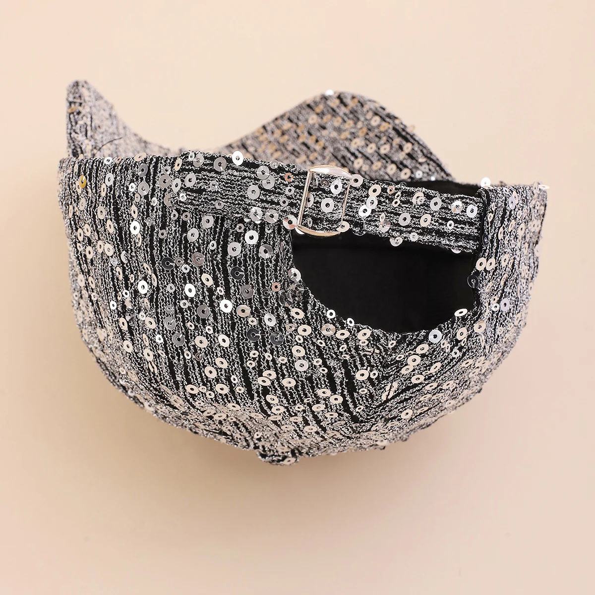 Full-pattern Sequin Baseball Cap, And Cool With Shiny Metallic Sequins. Duckbill Hat… — image 3