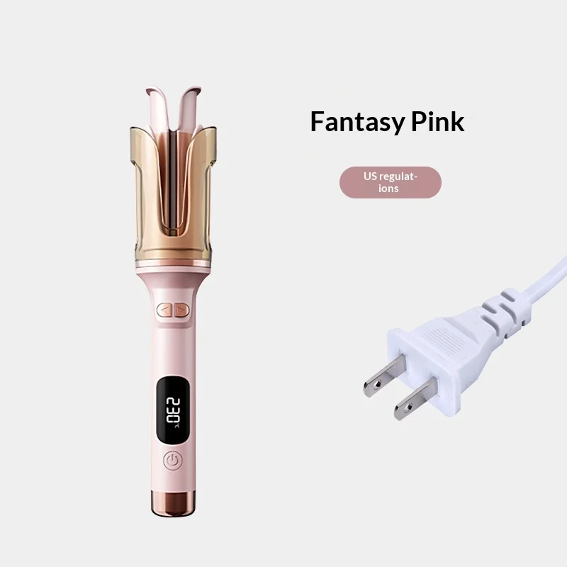 Fully Automatic 32mm Negative-ion Hair Curling Wand For Big Damage-free Curls — image 4