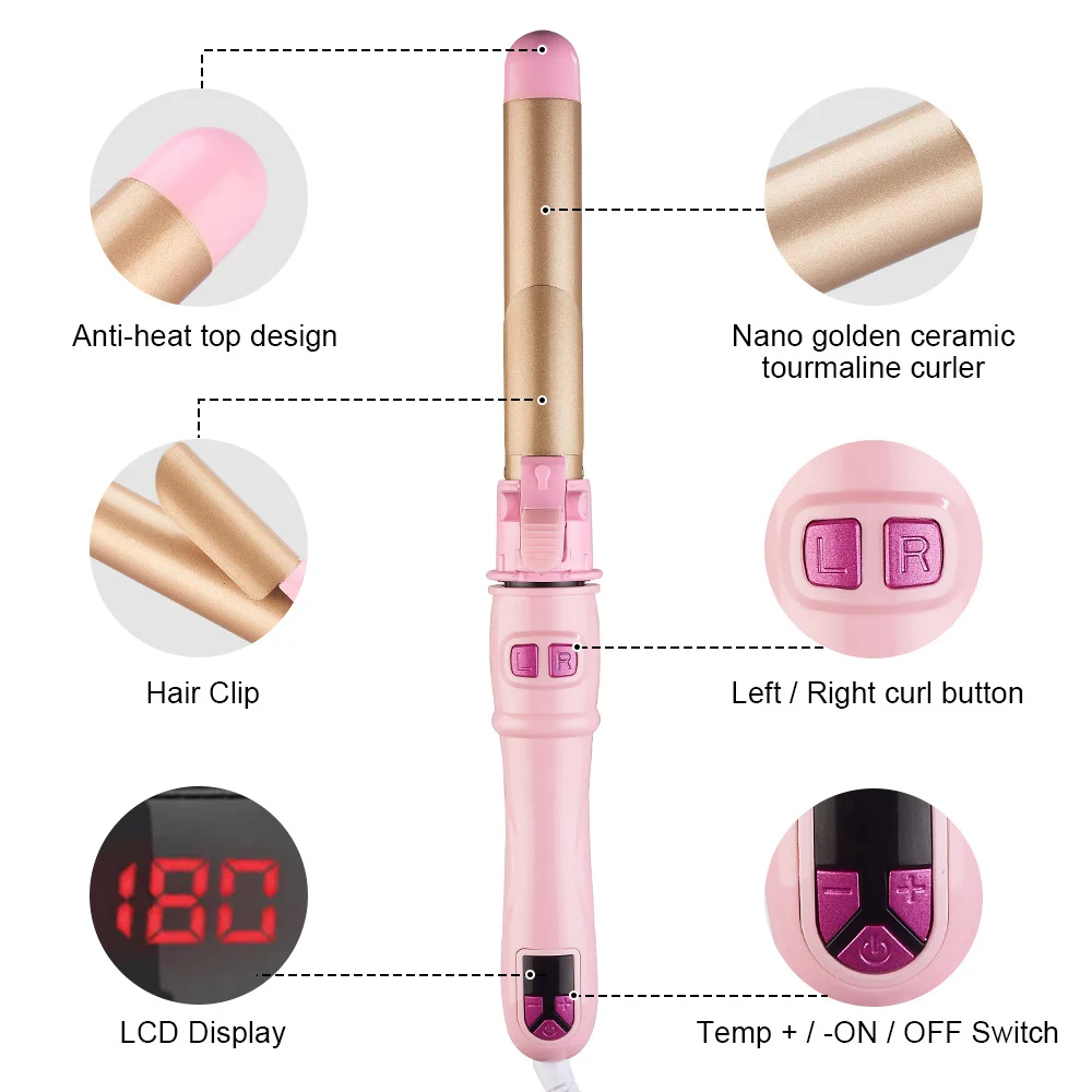 Fully Automatic Curling Iron, Lazy Multi-functional Rotating Hot Selling Iron And Perm… — image 2