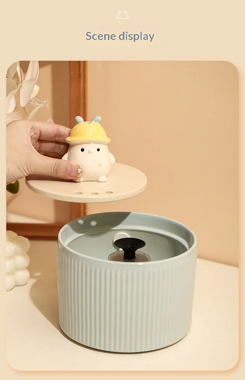 Fully Automatic Smart Quiet Pet Water Fountain — image 8