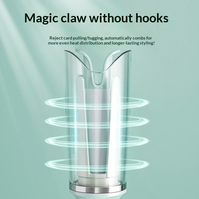 Fully Automatic Spiral Electric Rotating Hair Curler — image 3