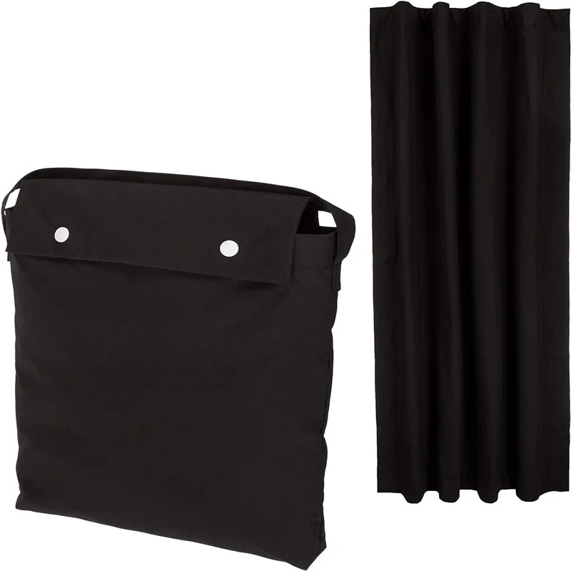 Fully Blackout Portable Curtain With Suction Cups — image 2