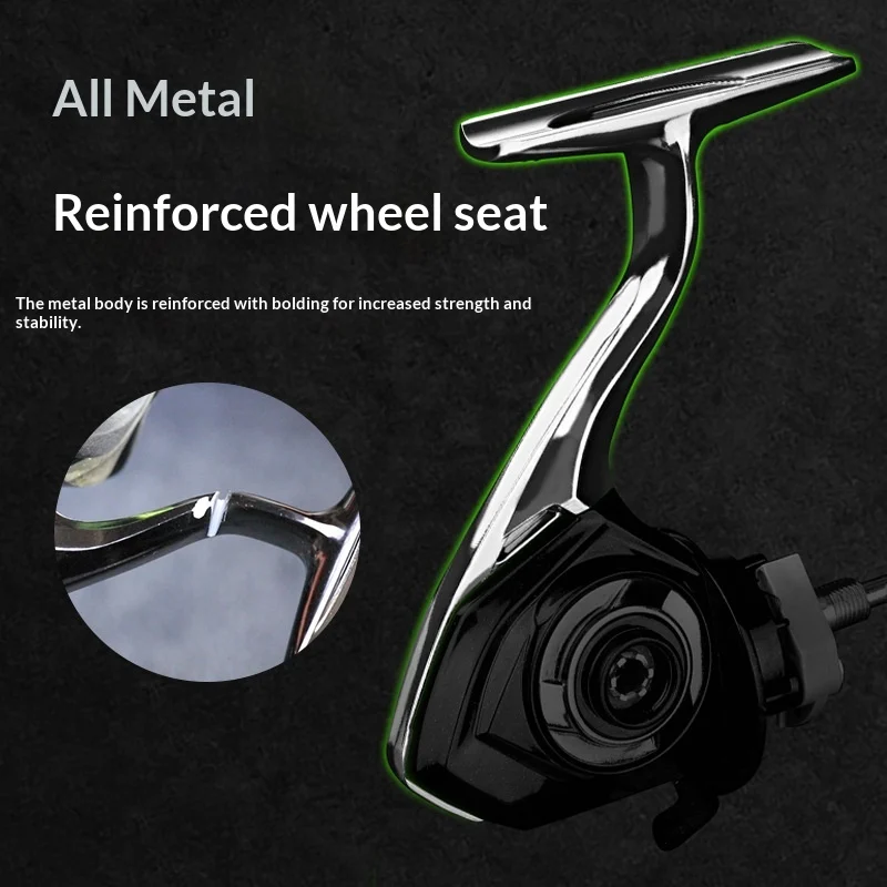 Fun To Use All Metal Spinning Reel Fishing Gear — image 4