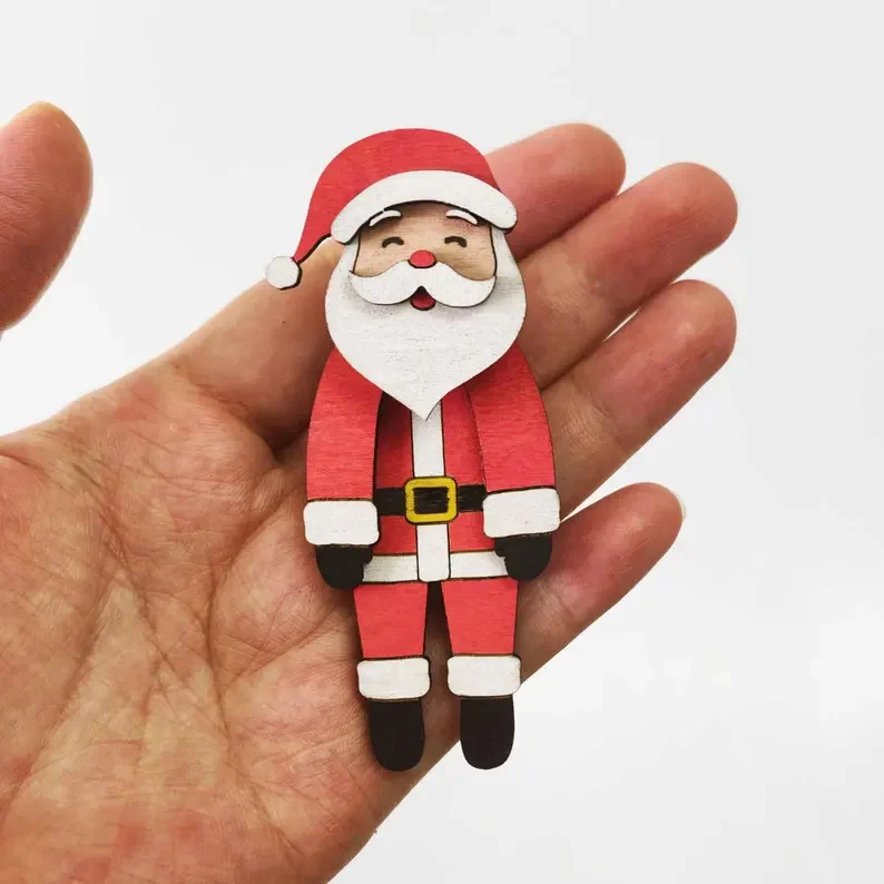 Funny Christmas Shaking Toy Wooden Craftwork — image 2