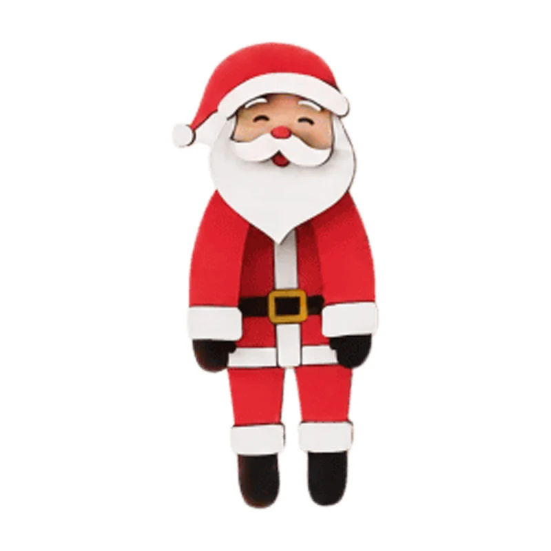 Funny Christmas Shaking Toy Wooden Craftwork — image 1