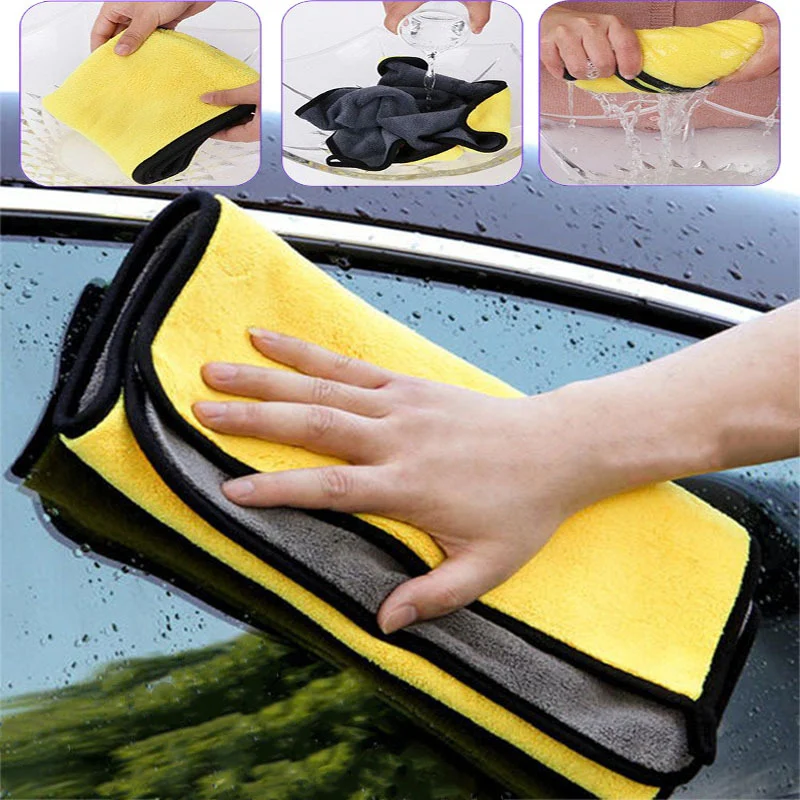 Gaomi Coral Fleece Thickened Car-washing Towel — image 3